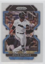 2022 Panini Prizm Tier II White Wave Prizm Jesus Sanchez #162 00em