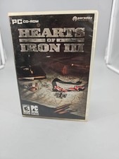 Hearts of Iron III (PC CD ROM 2009) Windows CIB Complete With Manual Paradox