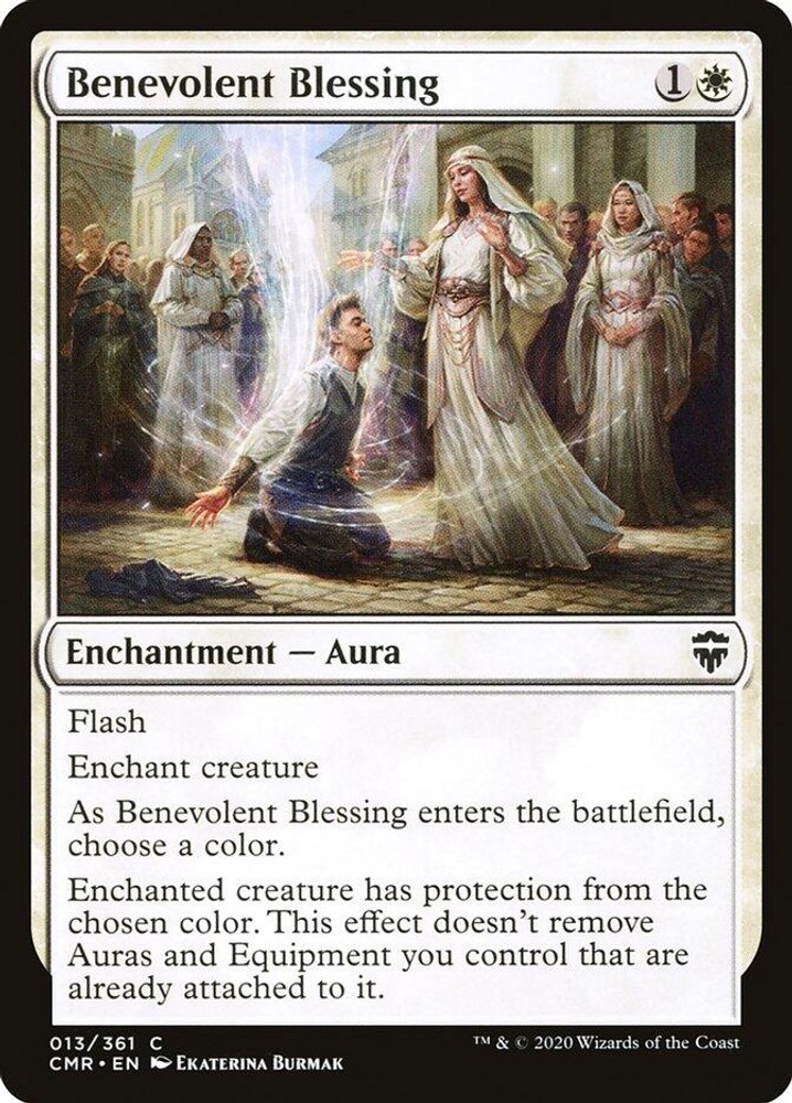 NM - Benevolent Blessing CMR - 13 Commander Legends