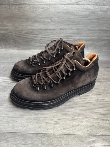Officine creative distressed artik avant garde lace up suede  hiking boots sz 41