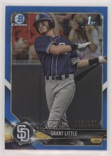 2018 Bowman Draft Chrome Blue Refractor 139/150 Grant Little #BDC-110 0c6