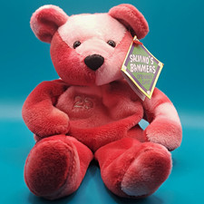 Salvino's Bammers Opening Day Mark McGwire 25 Plush Figure Bear Red/Pink
