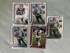 2025-26 Topps Chrome New York Jets 5 Card Lot - Refractors and Rookies