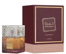 Lattafa Men's Khamrah Dukhan EDP Spray Cologne Fragrances 3.4 oz 👑