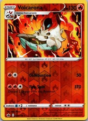 Volcarona (#27 Cinderace Stamped) 024/198 Promo Battle Academy 2022