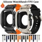 Band Case for Apple Watch 49mm 46mm 45mm 44mm Series 11 10 9 8 7 SE Ultra iWatch