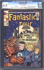 1965 Fantastic Four 45 CGC 6.0 1ST APPEARANCE OF INHUMANS SILVER AGE KEY WOW!