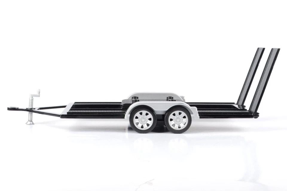 MOTOR MAX - Bisarca per auto a 2 assi 1/18 - 1/18 - MMX76009 - Immagine 2 di 4