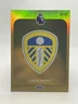 2025-26 Topps Premier League Team Badge Gold Rainbow Foil #/50 Leeds