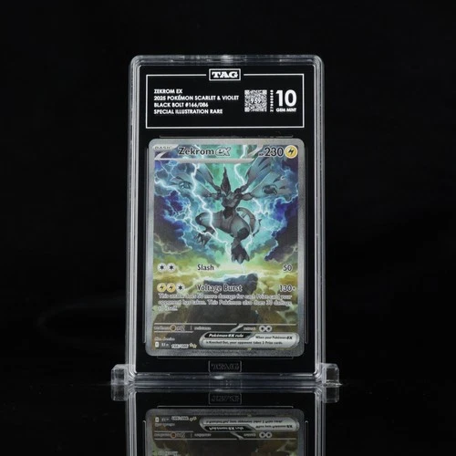 Zekrom ex 166/086 TAG 10 - Pokemon 2025 Black Bolt SIR