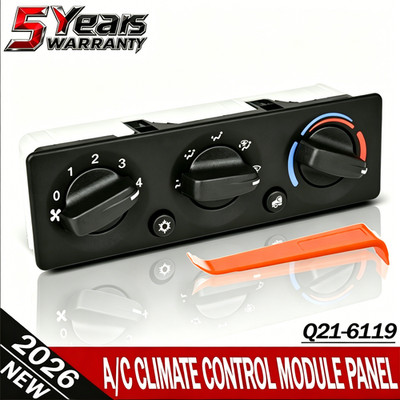 Q21-6119 For Peterbilt Truck A/C Climate Control Module Panel High Quality