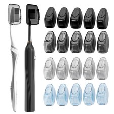20 Pack Toothbrush Covers, Portable Toothbrush Head Cover Caps, Toothbrush Ca...