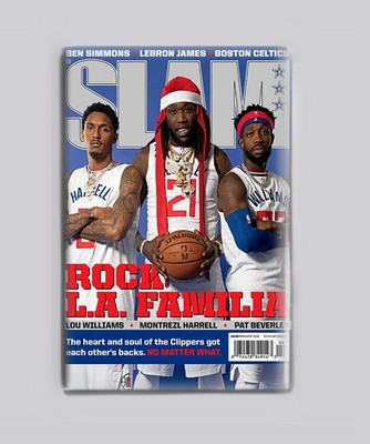 Los Angeles Clippers Lou Will Pat Bev Montrezl Slam Magazine 2020 - 2''x3'' MAGNET