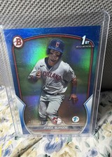 2023 Bowman 1st Edition - Jorge Burgos #BPPF-98 Blue Foil /150 (RC)