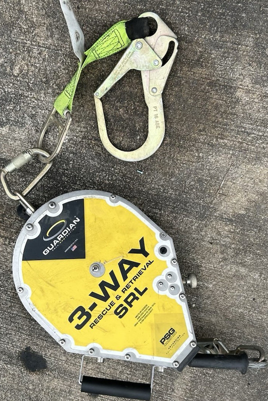 Guardian 3-Way Rescue & Retrieval SRL 50' 3/16" Cable MPN 10974