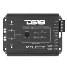 DS18 2-Channel High-to-Low Level Line Output Converter with Remote Turn-On