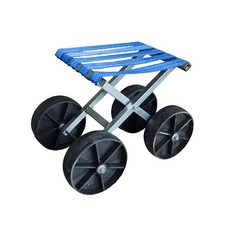 Garden Stool with Wheels Sturdy Working Seat for House