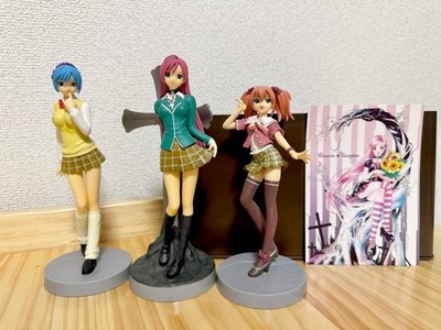Rosario + Vampire EX Figur 3er Set Kurumu Moka Kakao mit Postkarte gebraucht ...