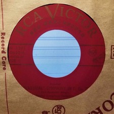 BSO, Prokofieff, Classical Symphony In D, Op. 25 1&4~ NM 1949 RCA Victor 45 +slv