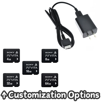 PS Vita PCH-1000 Sony Playstation Vita Select Color & accessories