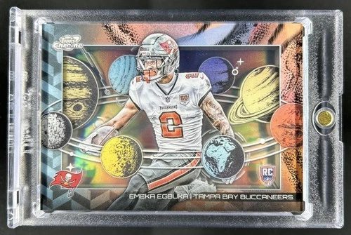 2025 Topps Cosmic Chrome Emeka Egbuka Base (RAW)