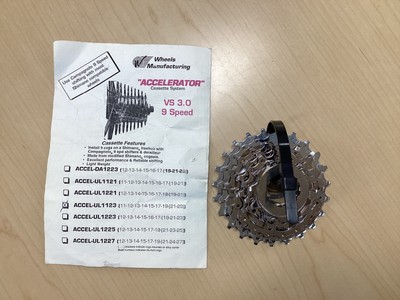 Wheels Manufacturing Accelerator 9sp Cassette NEW OLD STOCK