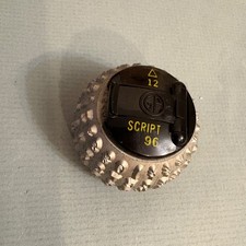 IBM Selectric Typeball Script 96 12 Pitch Font Element Golfball thumbnail