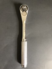 Vintage K-d K 721110 Usa Made Ratchet 38 Drive Knurled Handle Used Works Good