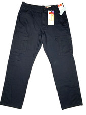 Wrangler Cargo Pants Mens 32x32 Gray Relaxed Fit Utility Work Casual NWT