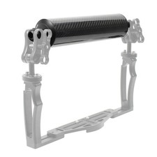 Black Carbon Fiber Float Arm Diving Underwater Camera Bracket Tray Holder 5"