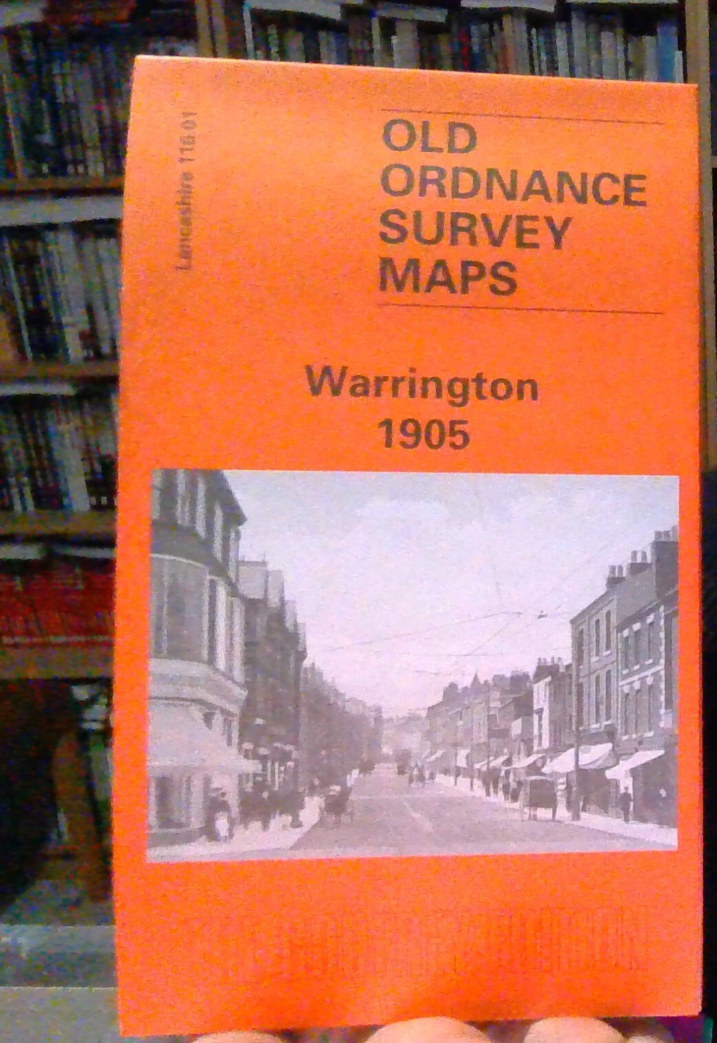MAP OF Warrington 1905: Lancashire Sheet 116.01 by Alan Godfrey NEW