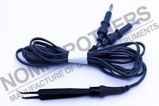 American McPherson Bipolar Angled-Up Forceps Reusable L: 10.5cm Tip: 0.5mm