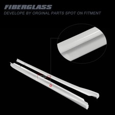 For FT86 VRS1 Style Fiberglass Side Skirt Extension Pair (For OE Side Skirt)