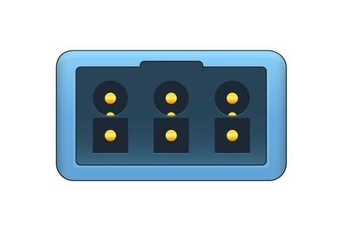 Philips 12 pin 3 Leads ECG EKG Trunk Cable, Heartstart, Intellivue Compatible - Picture 2 of 2