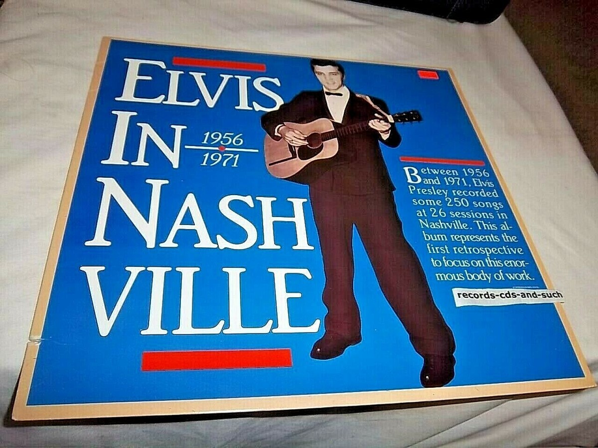 ELVIS PRESLEY-ELVIS IN NASHVILLE-RCA 8468-1-R VG+/VG+ VINYL RECORD