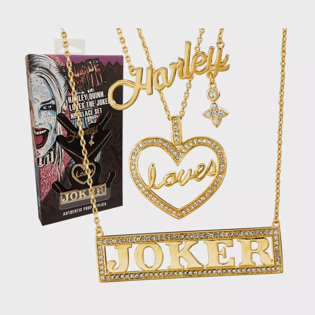 Harley loves joker necklace sale
