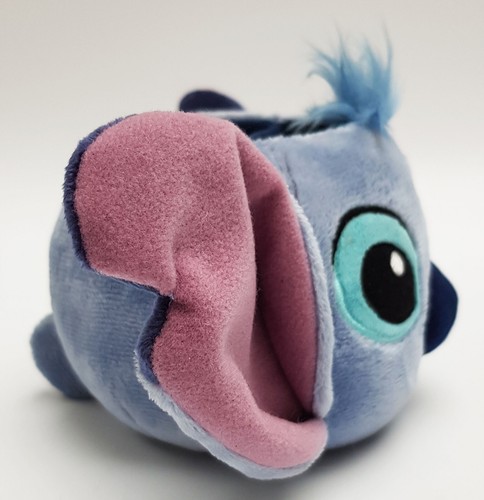 Disneyland Paris Stitch Pencil Pen Pot Desk Tidy Soft Plush Head Disney Lilo & - Foto 7 di 12