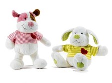 Plüsch & Company 09208 Plüsch Pinky Hund Hundin Valentinstag Herz