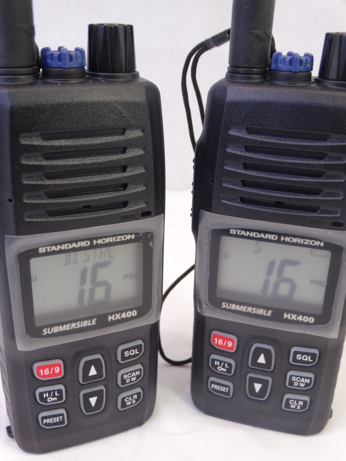 Standard Horizon HX400IS Submersible Safe Handheld VHF Marine Radio