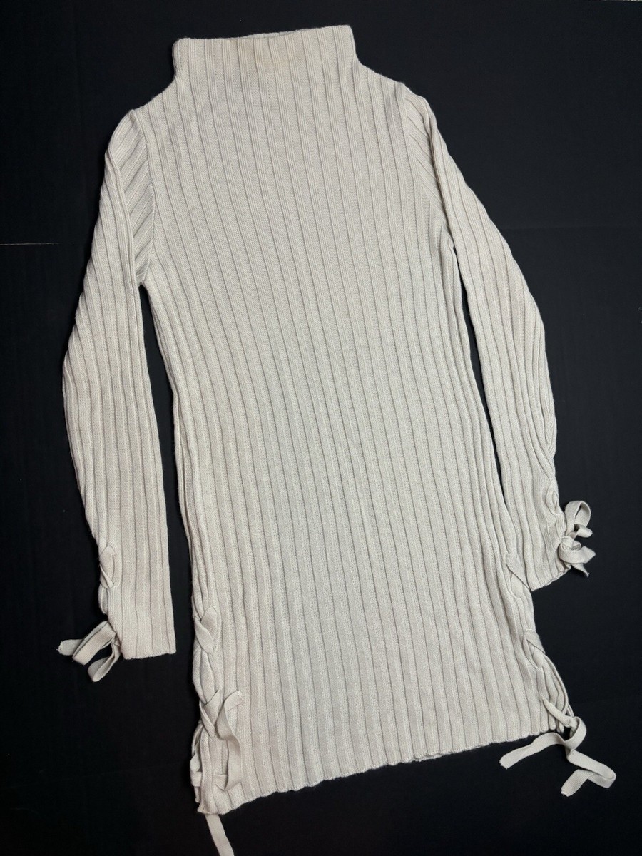 ivory turtleneck sweater dress Asos Women's 6 Long Sleeve Turtle Neck 2023 NYE