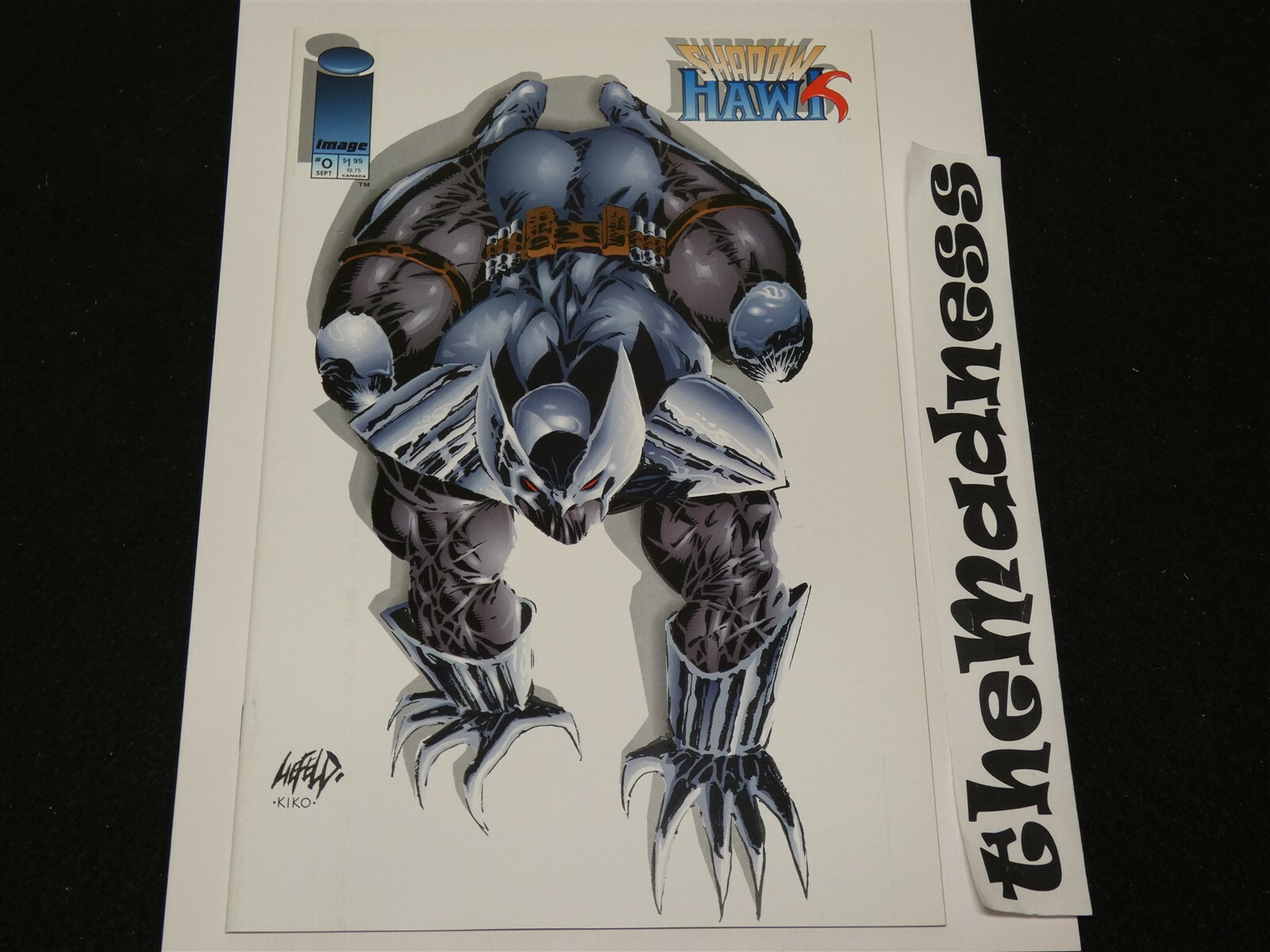 1994 Image Comics ShadowHawk #0 Rob Liefeld Bloodstrike Jim Valentino