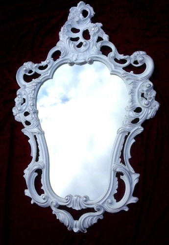 Wandspiegel Oval  Barock Antik Stil Prunkspiegel  Badspiegel 50x76cm Ornament - Bild 65 von 76