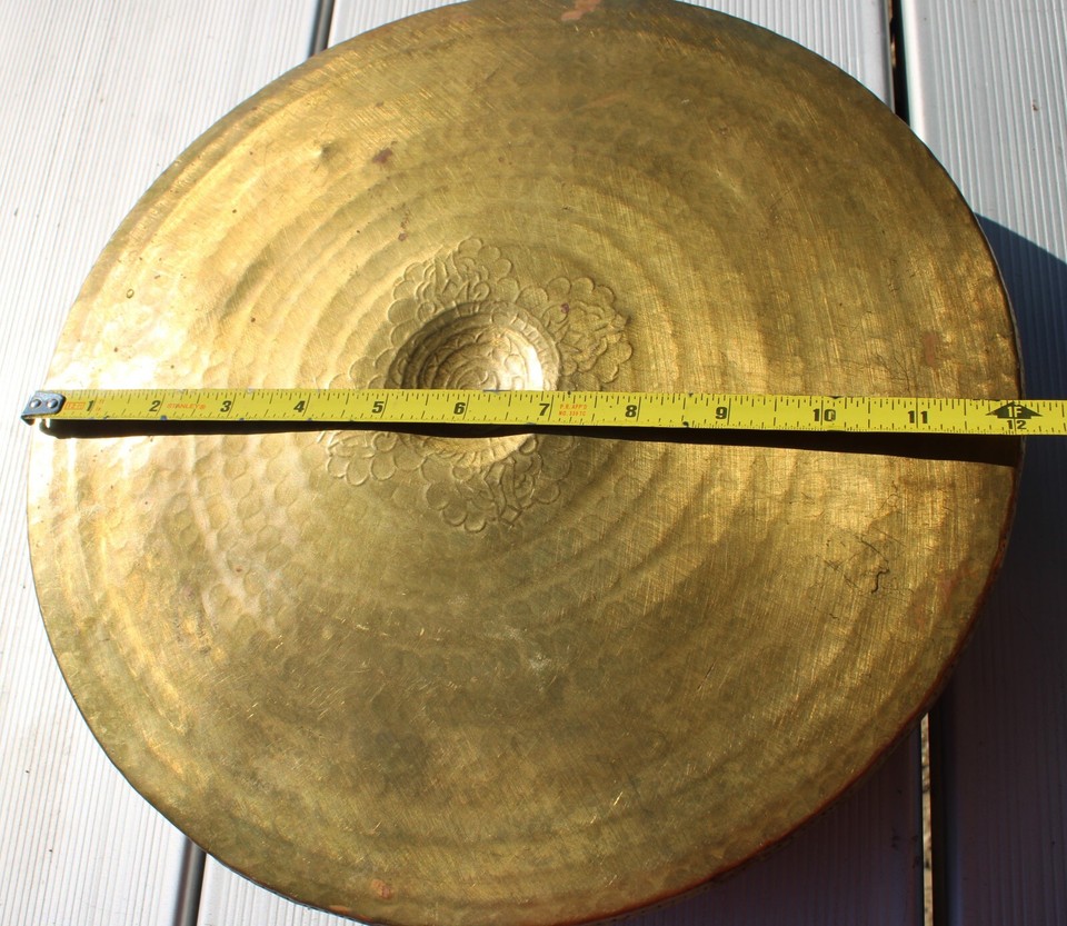 Antique Style Brass Embossed Design Decorative Urli Bowl Home Décor eBay