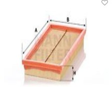 **NEU** 1x MANN Luftfilter C 3273 - OVP  -, für Fiat 500  / und Panda