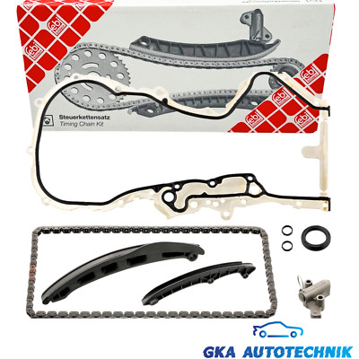 FEBI STEUERKETTENSATZ FÜR AUDI A3 SEAT SKODA VW GOLF 5 6 PASSAT 1.4 TSI 1.6 FSI
