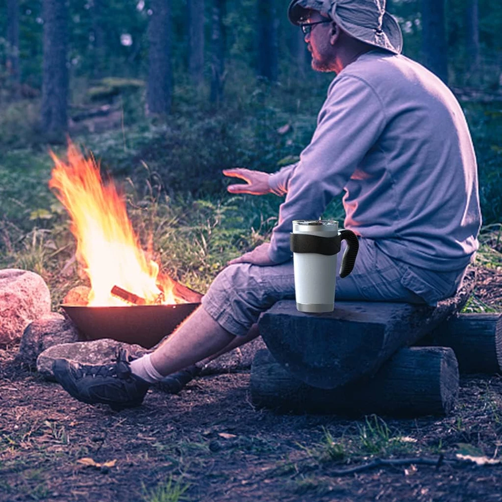 Black Tumbler Handle for 20 Oz Yeti Ozark Trail Rambler with On Handle