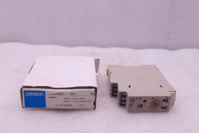 Omron H3DE-M2 Timer Modea 0.1sTo120h 24To230Vac / Dc 50/60Hz