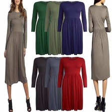 Ladies Frankie Swing Flared Skater Dress