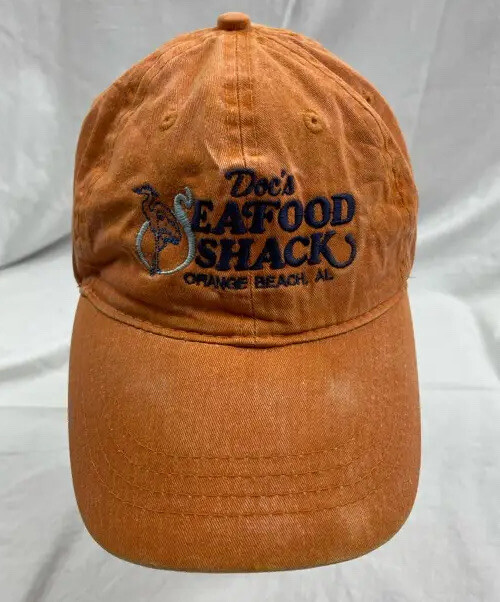 Otto Docs Seafood Shack Baseball Cap Hat Men's OS Ora… Gem