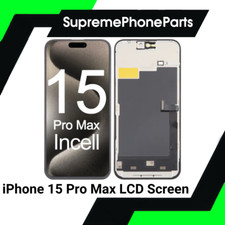 For iPhone 15 Pro Max LCD Display Screen Replacement 3D Touch Digitizer UK Stock